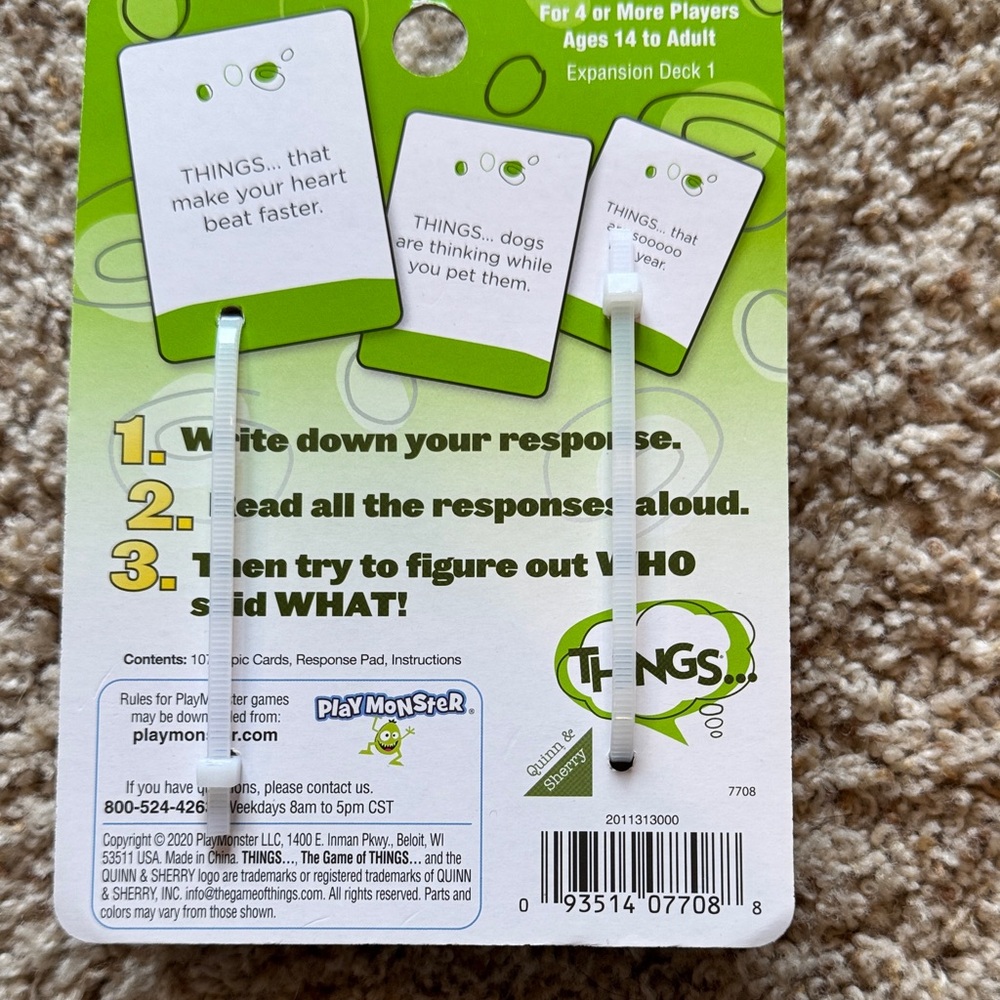 THINGS… Game - Picture 2 of 2